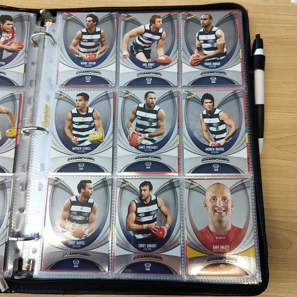 2011 Select Champions Complete Silver Parallel Set of 190 Cards