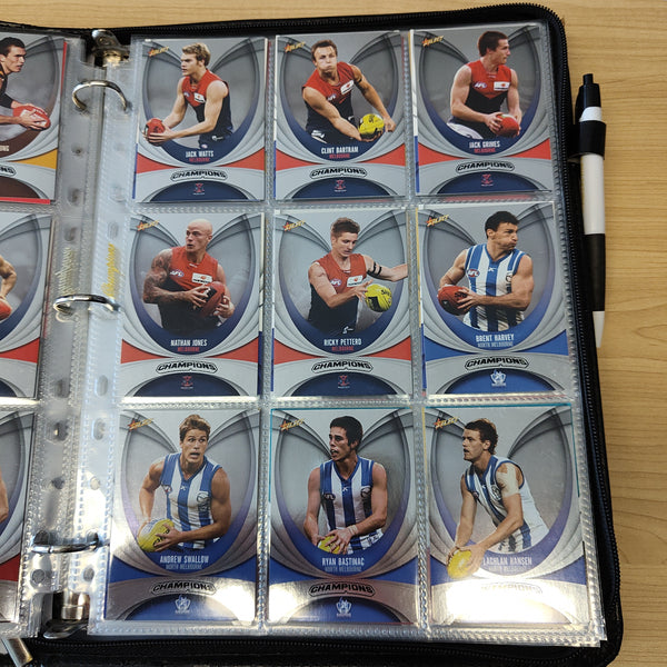 2011 Select Champions Complete Silver Parallel Set of 190 Cards