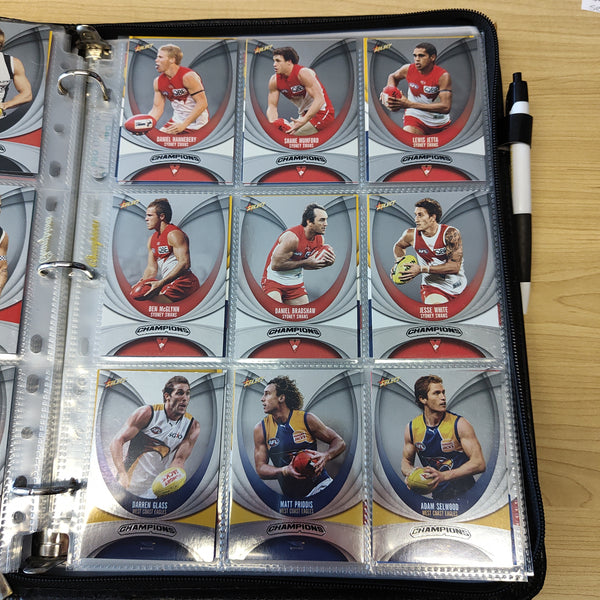 2011 Select Champions Complete Silver Parallel Set of 190 Cards