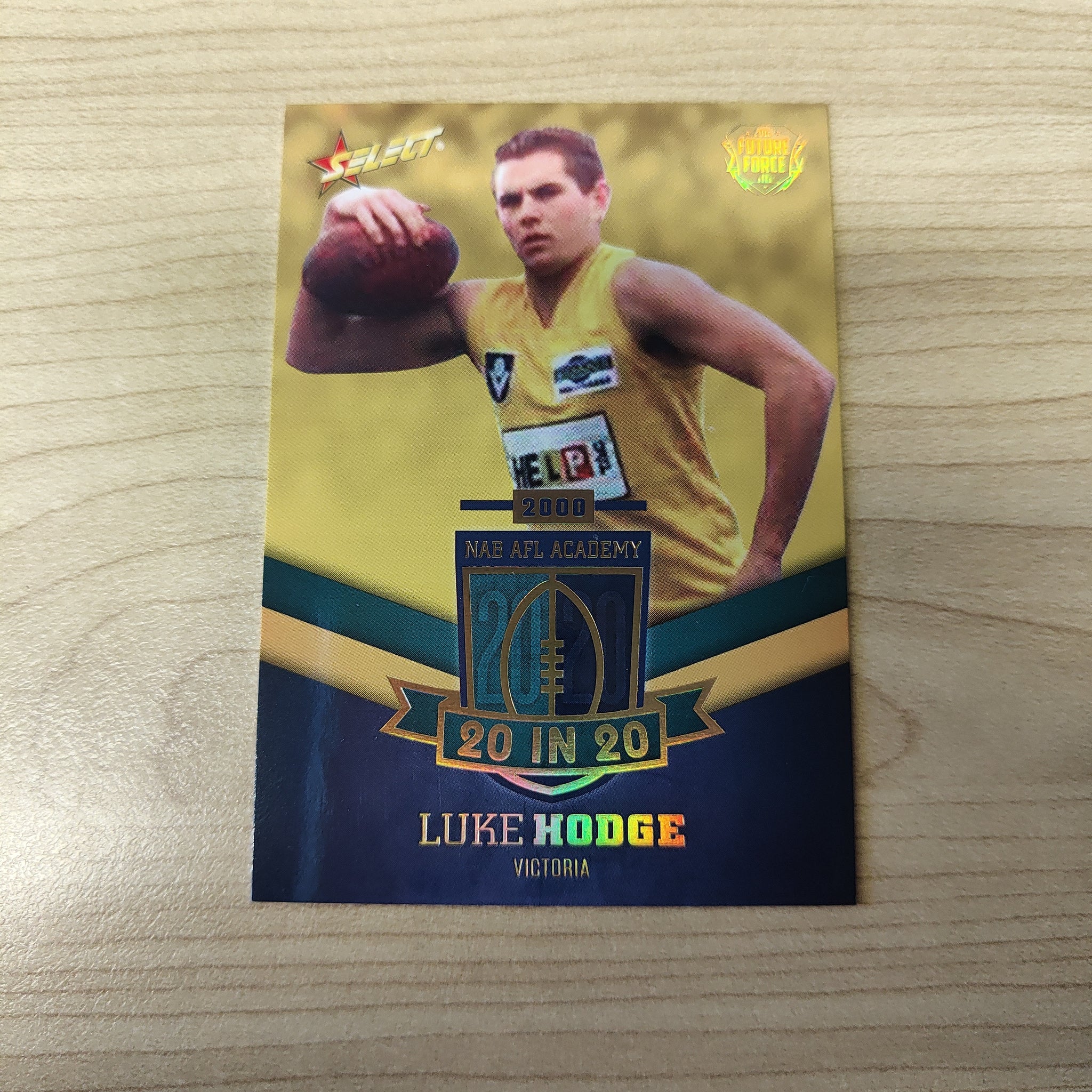 2016 Select Future Force NAB AFL Academy 20 In 20 Luke Hodge No.065/180