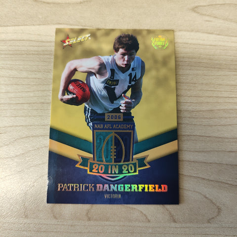 2016 Select Future Force NAB AFL Academy 20 In 20 Patrick Dangerfield No.101/180
