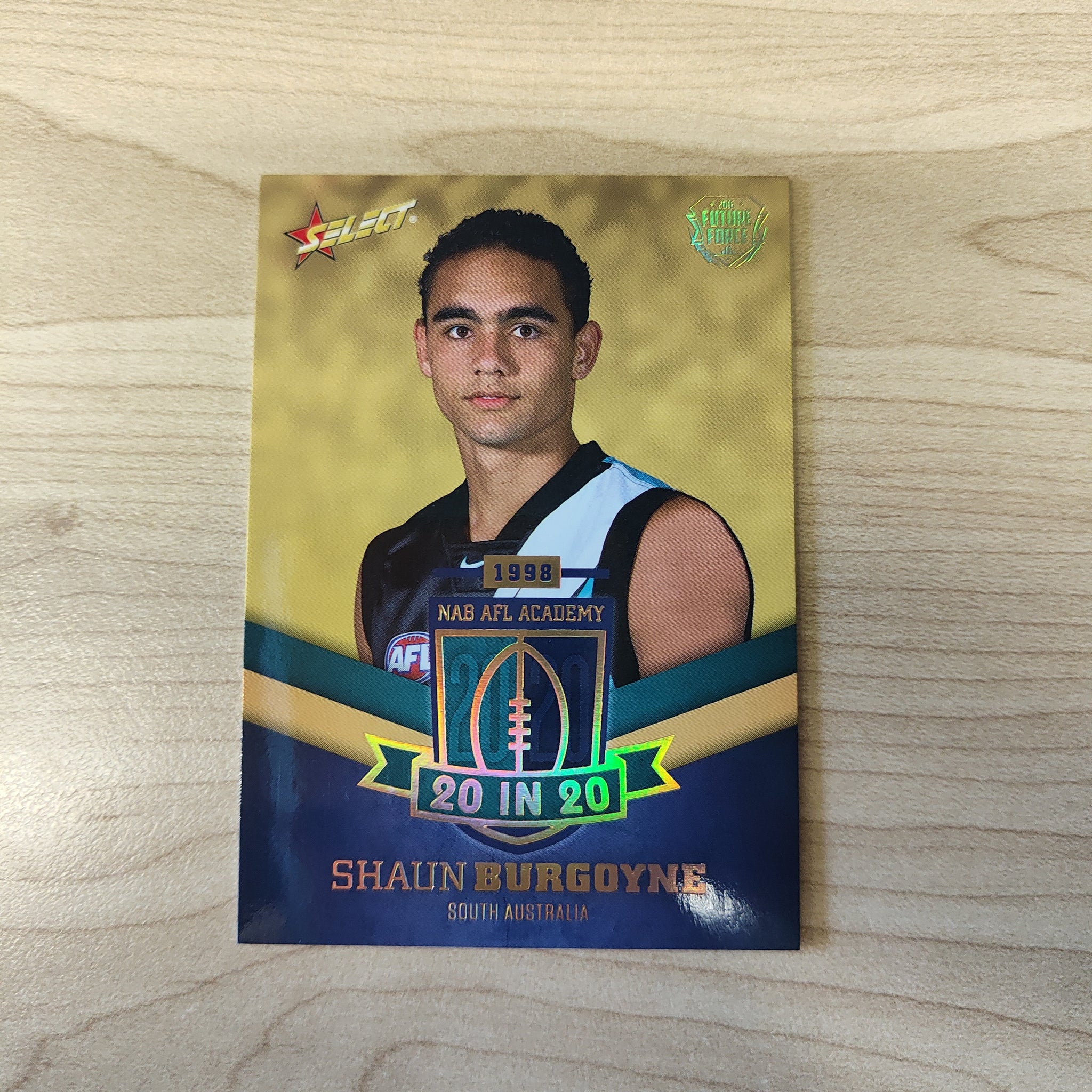 2016 Select Future Force NAB AFL Academy 20 In 20 Shaun Burgoyne No.025/180
