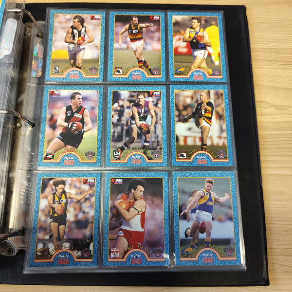 1996 Select Tip Top Hyfibe Heroes Complete Set of 38 Cards