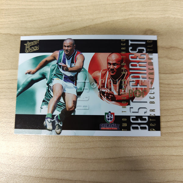 2004 Select AFL Ovation Best & Fairest Card Peter Bell Fremantle