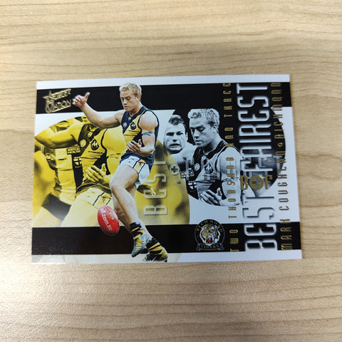 2004 Select AFL Ovation Best & Fairest Card Mark Coughlan Richmond
