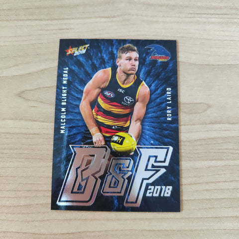 2019 Select AFL Footy Stars Best And Fairest Rory Laird Adelaide