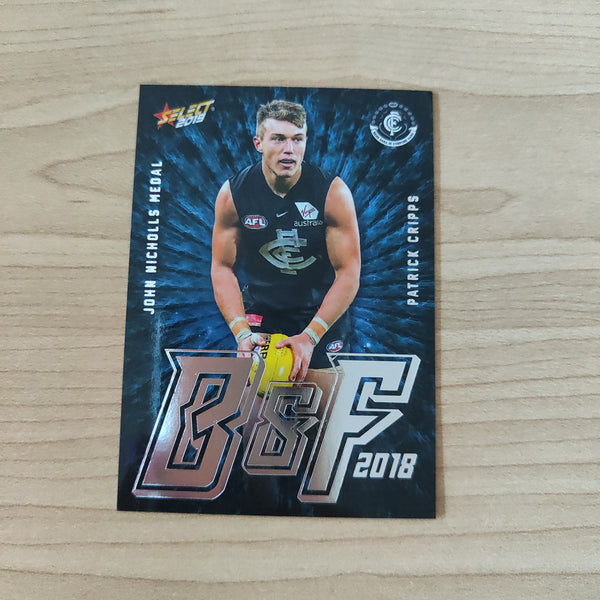 2019 Select AFL Footy Stars Best And Fairest Patrick Cripps Carlton