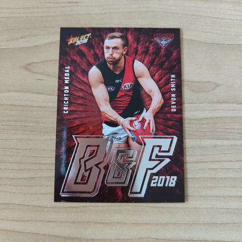 2019 Select AFL Footy Stars Best And Fairest Devon Smith Essendon