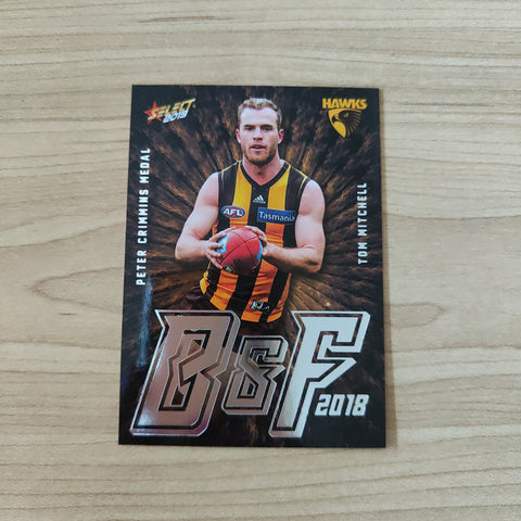 2019 Select AFL Footy Stars Best And Fairest Tom Mitchell Hawthorn