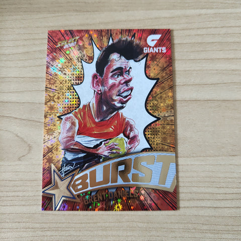 2018 AFL Select Footy Stars Orange Starburst Caricature Card - Single Trading Card (You Pick)