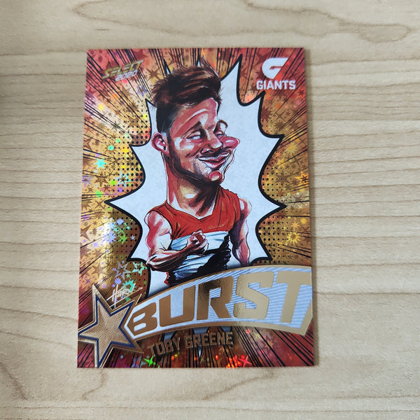 2020 Select Footy Stars Explosion Star Burst Toby Greene GWS