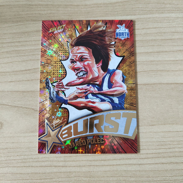 2020 Select Footy Stars Explosion Star Burst Jared Polec North Melbourne
