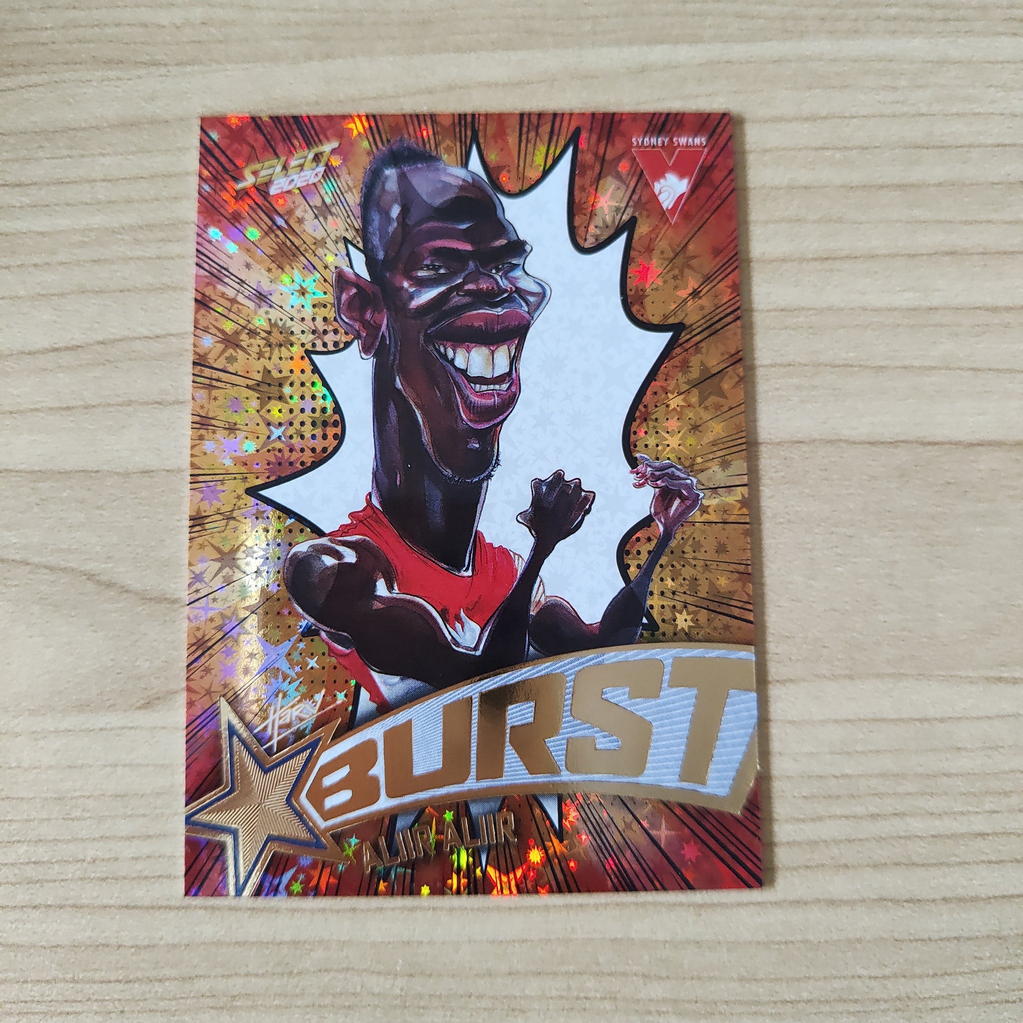 2020 Select Footy Stars Explosion Star Burst Aliir Aliir Sydney