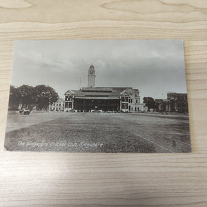 Malaya Strait Settlements Singapore Cricket Club Postcard