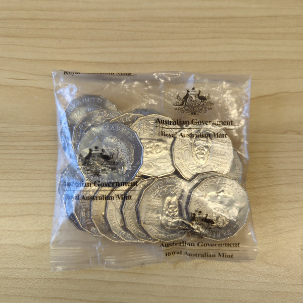Australia 2017 Royal Australian Mint 50c Fifty Cents Pride & Passion Mabo Coins RAM Bag
