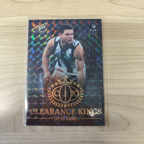 2021 AFL Select Prestige Clearance Kings Taylor Adams Collingwood No.111/120