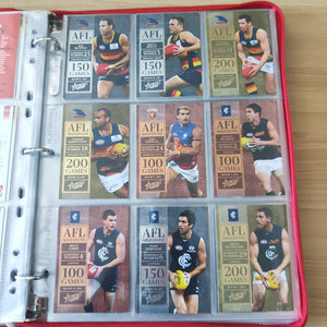 2012 Select AFL Milestone Complete Set of 74 Cards