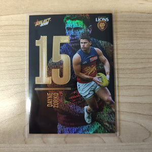 2022 AFL Footy Stars Numbers Midnight Dayne Zorko Brisbane 054/130