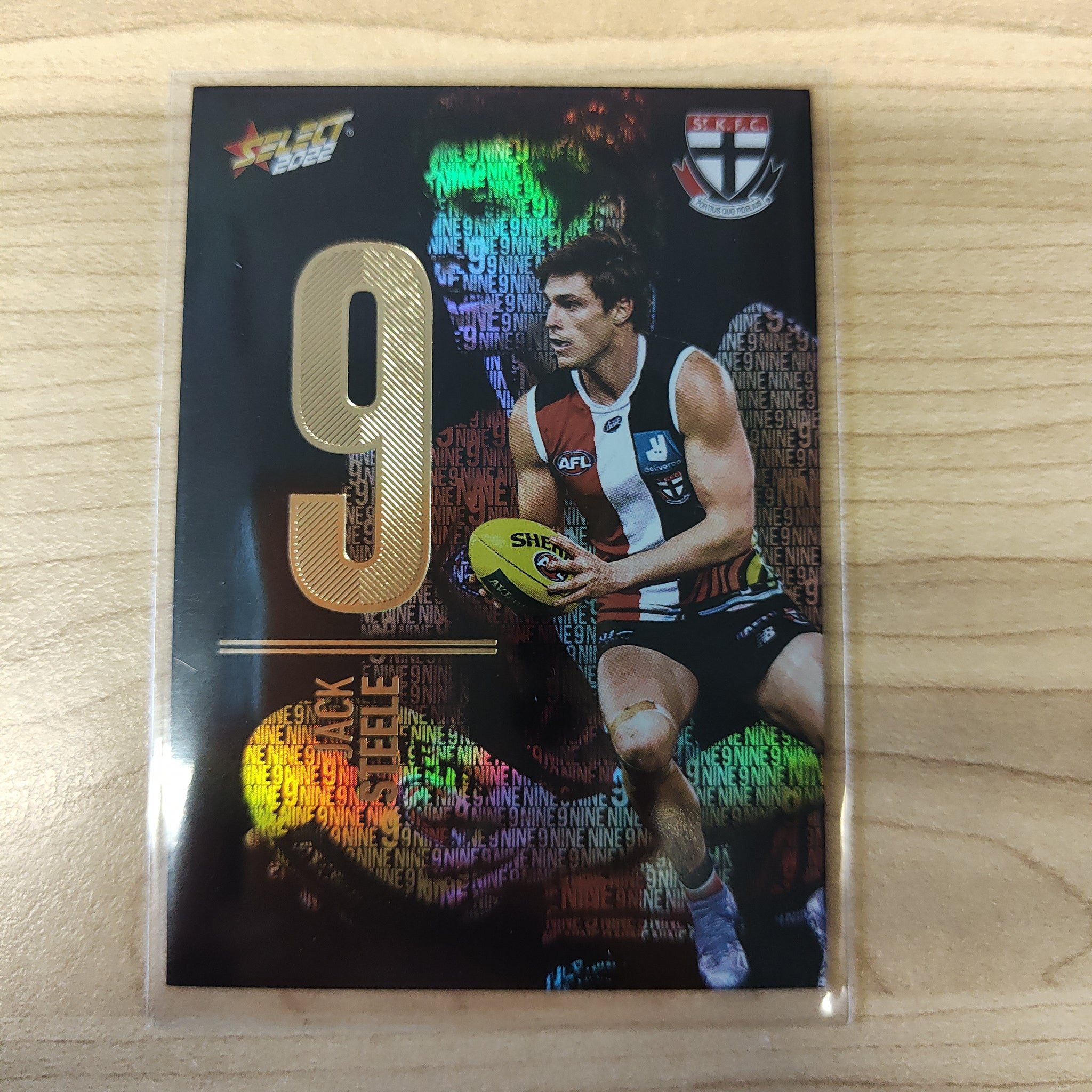 2022 AFL Footy Stars Numbers Midnight Jack Steele St Kilda 082/130