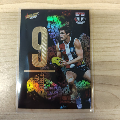 2022 AFL Footy Stars Numbers Midnight Jack Steele St Kilda 082/130