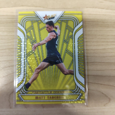 2022 AFL Footy Stars Fractured Acid Yellow Matt Taberner Fremantle 127/145