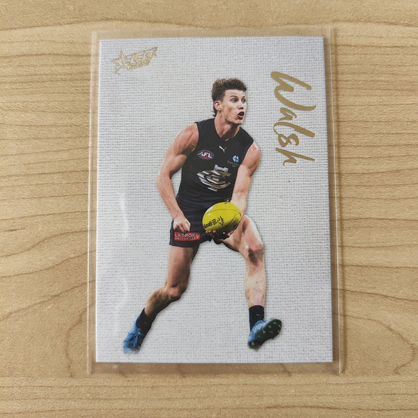 2022 AFL Footy Stars Blank Canvas Sam Walsh Carlton 172/250