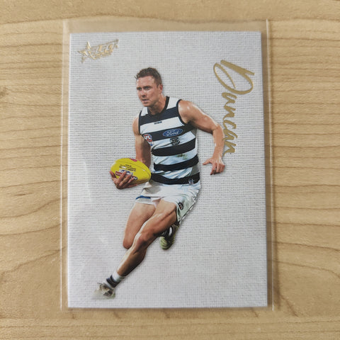 2022 AFL Footy Stars Blank Canvas Mitch Duncan Geelong 081/250