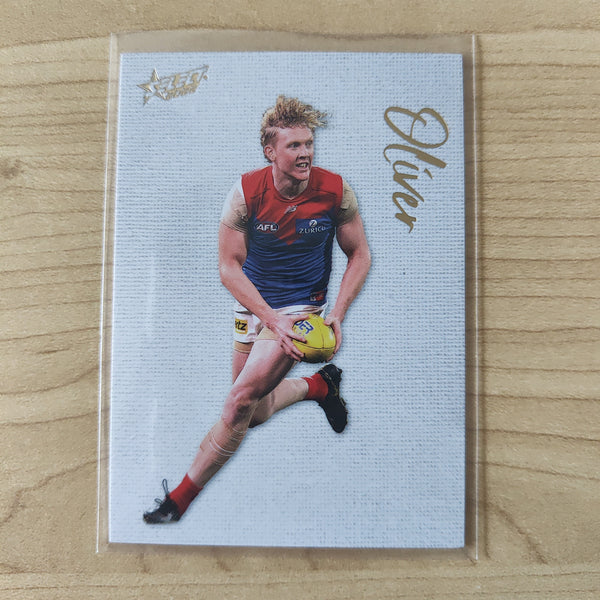 2022 AFL Footy Stars Blank Canvas Clayton Oliver Melbourne 150/250