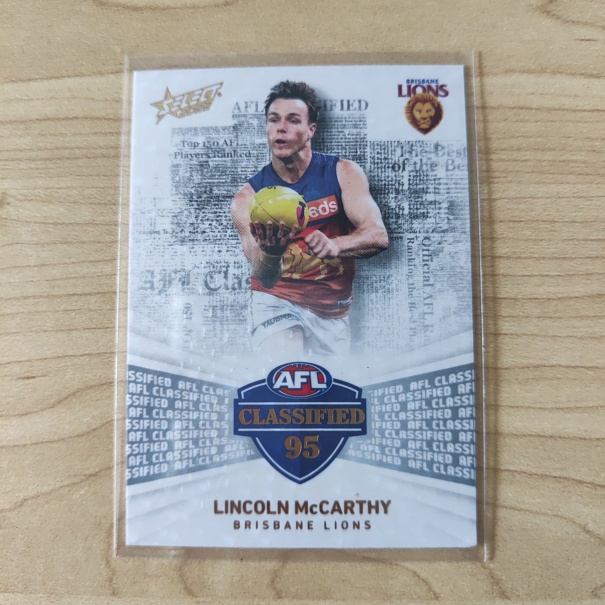 2022 AFL Footy Stars AFL Classified Lincoln McCarthy Brisbane 038/270