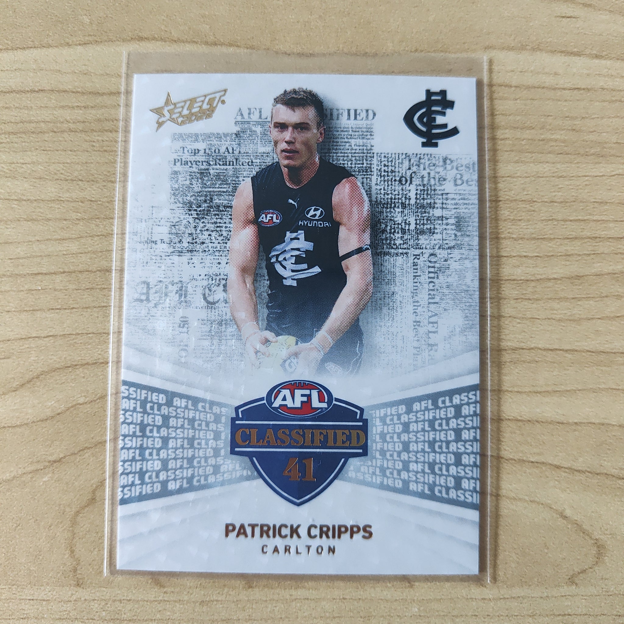 2022 AFL Footy Stars AFL Classified Patrick Cripps Carlton 262/270 ...