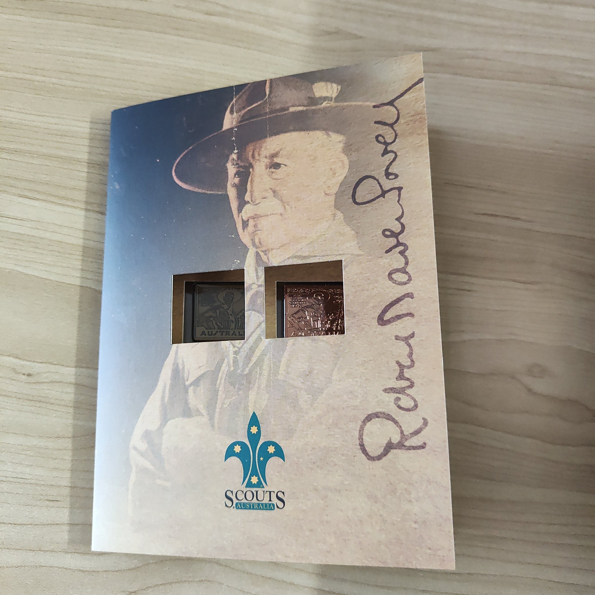 2008 Anniversary of Scouts Australia Stamp and Ingot Set