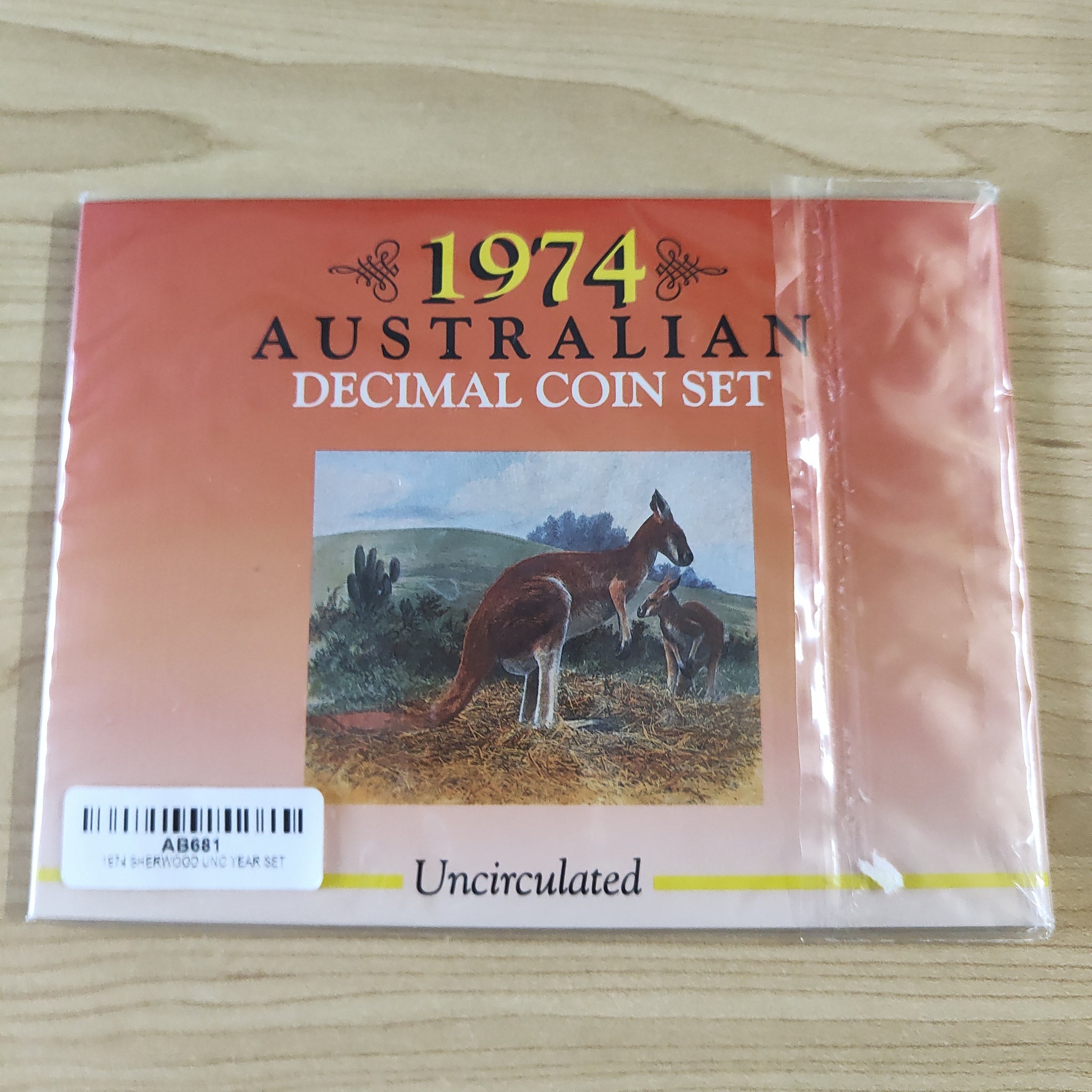 Australia 1974 Sherwood Uncirculated Decimal Coin Set