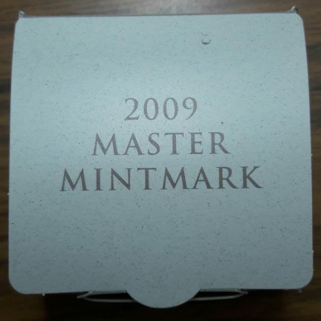 Australia 2009 $1 Mob of Roos Master mint Mark Counterstamp Uncirculated Coin