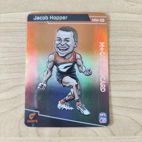 2022 Teamcoach Magic Wildcard Jacob Hopper GWS MW-09