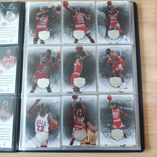 2009 Upper Deck Jordan Legacy 23 Michael Jordan Set of 50 Cards in Album