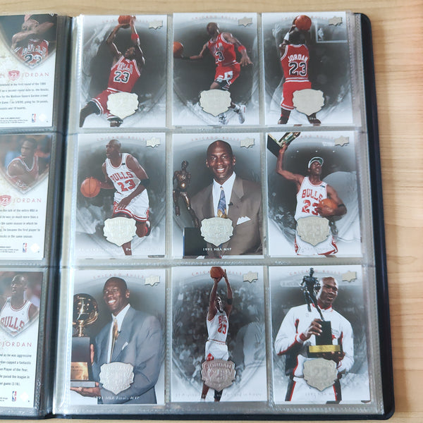 2009 Upper Deck Jordan Legacy 23 Michael Jordan Set of 50 Cards in Album