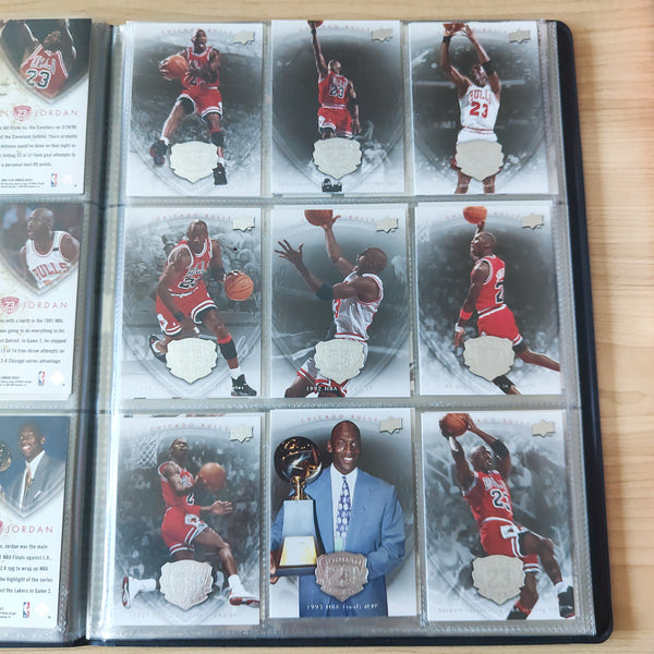 2009 Upper Deck Jordan Legacy 23 Michael Jordan Set of 50 Cards in Album