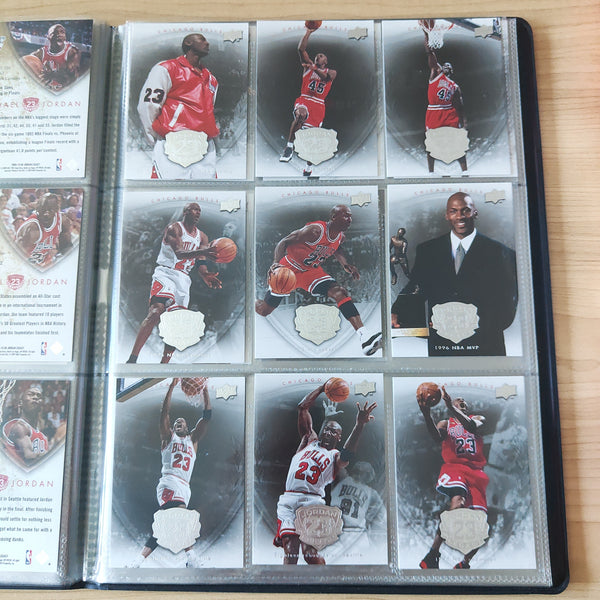 2009 Upper Deck Jordan Legacy 23 Michael Jordan Set of 50 Cards in Album