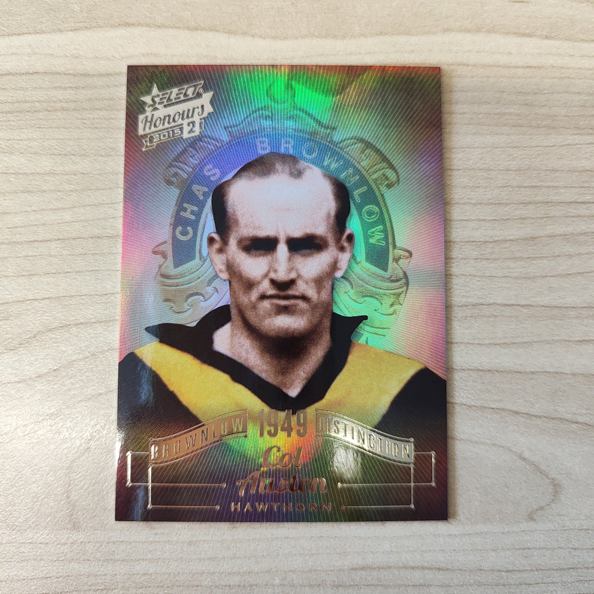 2015 Select Honours 2 Brownlow Distinction 1949 Col Austen Hawthorn