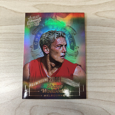 2015 Select Honours 2 Brownlow Distinction 2000 Shane Woewodin Melbourne