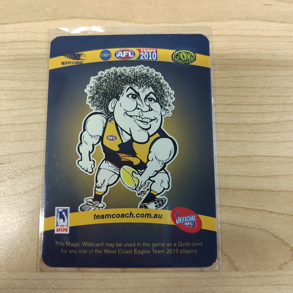 2010 Teamcoach Magic Wildcard Matt Priddis West Coast MW-15