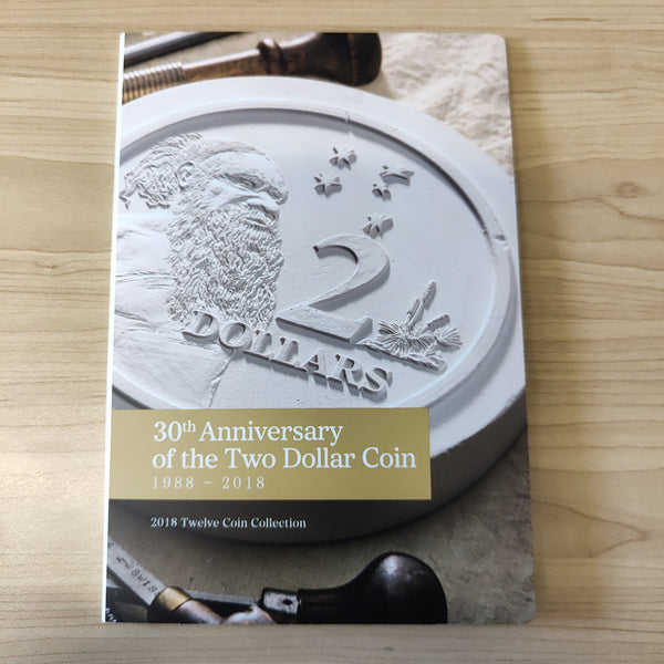 2018 RAM 30th Anniversary of the Two Dollar Coin $2 Coin Collection