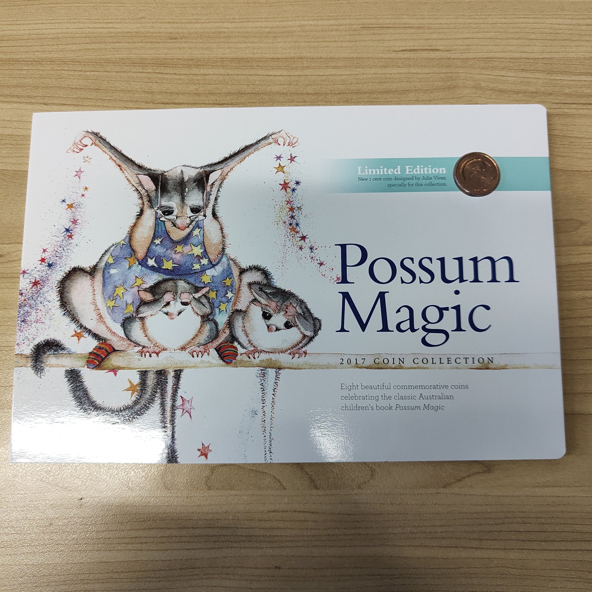 Australia 2017 Royal Australian Mint Possum Magic Coloured Coin Collection