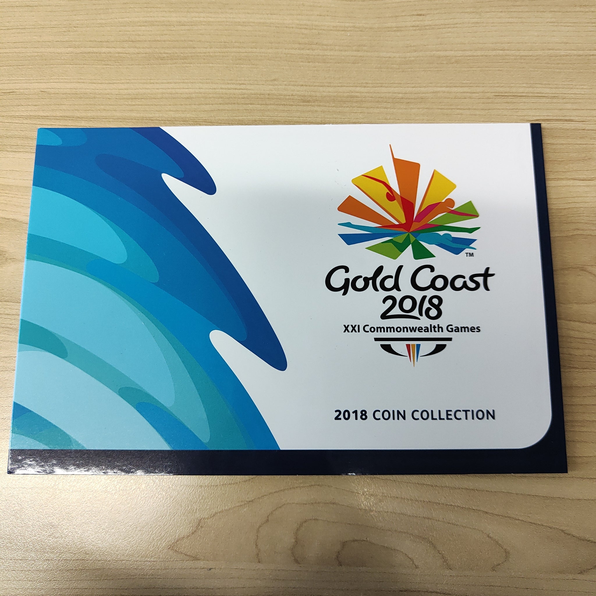 Australia 2018 Royal Australian Mint $1 Gold Coast Commonwealth Games Coloured Coin Collection