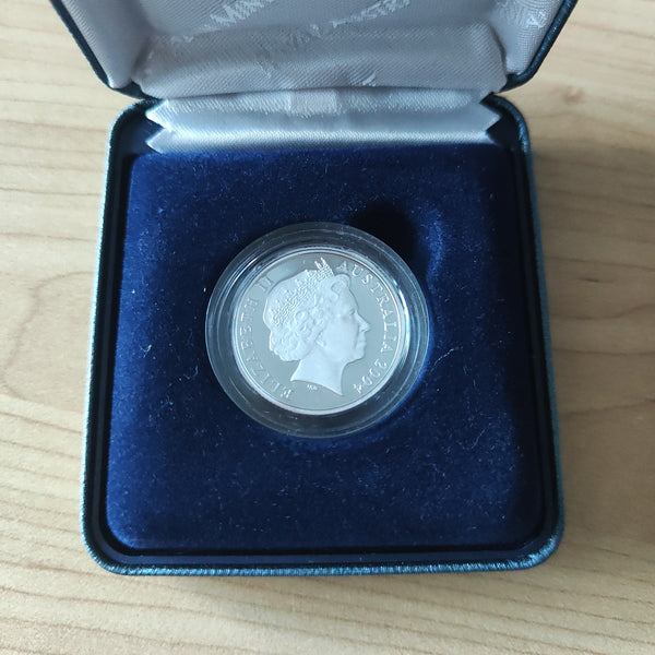 Australia 2004 Royal Australian Mint $1 Wombat Silver Proof Coin Masterpieces in Silver