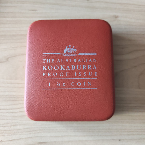 Australia 2004 Perth Mint $1 The Australian Kookaburra 1oz 999  Silver Proof Coin