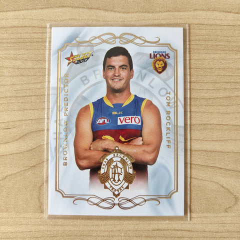 2017 Select Footy Stars Brownlow Predictor Tom Rockliff Brisbane 066/275