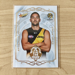 2017 Select Footy Stars Brownlow Predictor Shaun Grigg Richmond 143/275