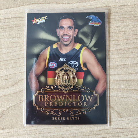 2018 Select Footy Stars Gold Brownlow Predictor Eddie Betts Adelaide 221/250