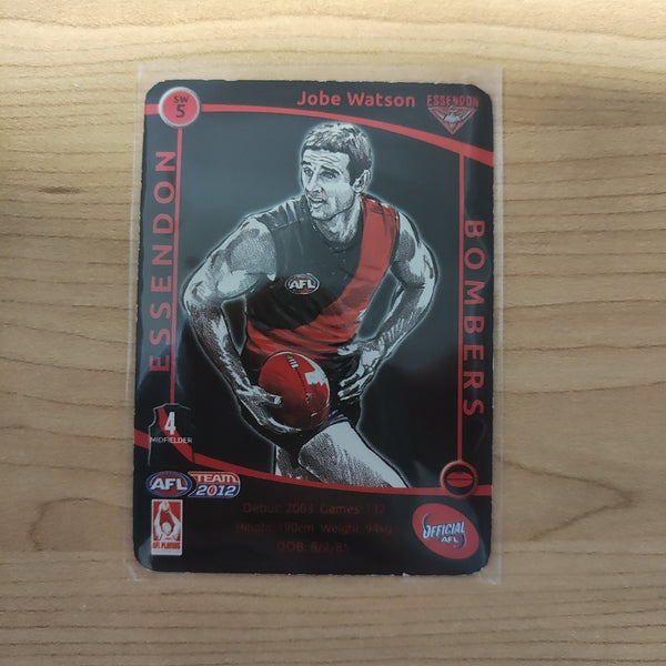 2012 Teamcoach Star Wildcard Jobe Watson Essendon SW-05